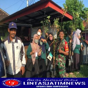 Babinsa Karangduren Dampingi KKN Mahasiswa IAIN Surakarta