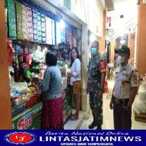 Tanggal Merah, Babinsa Purwodiningratan Cek Prokes di Wilayah