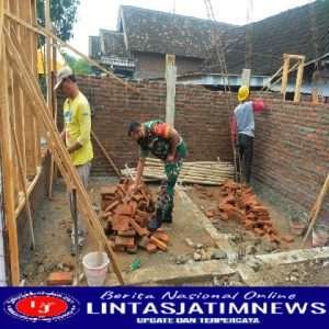 Guyub Banget! Babinsa Bersama Warga Gotong Royong