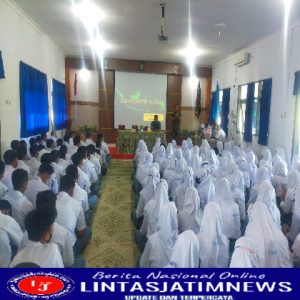 Tanamkan Bela Negara Kepada Siswa, Anggota Kodim 0801/Pacitan Berikan Materi Wawasan Kebangsaan