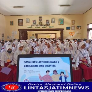 Stop Vandalisme dan Bullying, SMPN 1 Semanding Mengundang Kak Dinda dari LPA Tuban