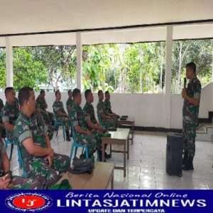 Jaga Nama Baik Satuan, Ini kata Dandim 0801/Pacitan Saat Beri Pengarahan Anggota Baru