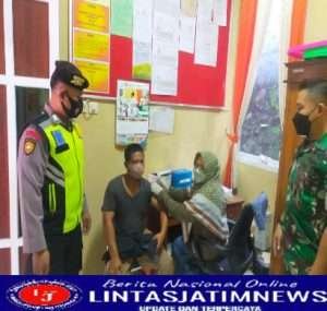 Pemkab Genjot Capaian Vaksinasi Booster, TNI-Polri Purwantoro Terus Berikan Pendampingan