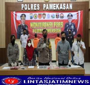 Polres Pamekasan Berhasil Amankan Dua Tersangka Pemerasan