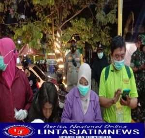 Pandemi Belum Berakhir,Polsek Tambaksari Gencarkan Kegiatan Vaksinasi dan  Swab Hunter