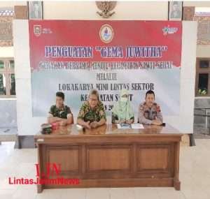 Babinsa Hadiri Lokakarya Mini Lintas Sektor Kesehatan Kecamatan  Sawit