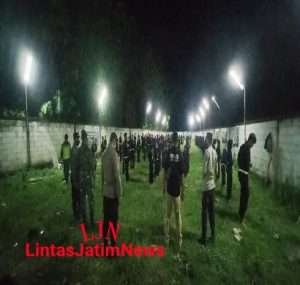 Babinsa Padas Dampingi Ujian Kenaikan Tingkat Perguruan PSHT