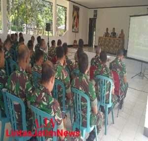 Kodim 0801/Pacitan Gelar Sosialisasi Program ISIKHNAS Dari Dinas Ketahanan Pangan Dan Pertanian