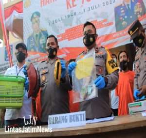 Polsek Tambaksari Tangkap 5 Pelaku Judi Burung Merpati