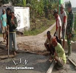 Kakek-Kakek Juga Ikut Sukseskan TMMD Reguler ke-114