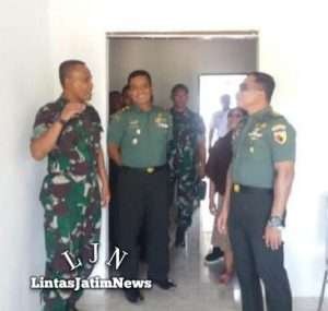 Dandim 0812 Lamongan Dampingi Waaster Kasdam V/Brawijaya Meninjau Rutilahu