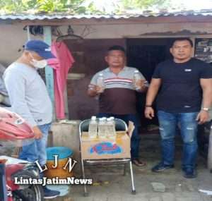 Polsek Tambaksari Gencar Razia Miras yang Jadi Biang Malapetaka