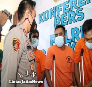 Polres Bangkalan Berhasil Amankan Sindikat Curanmor Bersenjata Api