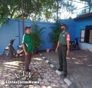 Melalui Komsos Babinsa Selalu Edukasi Protokol Kesehatan Kepada Warga