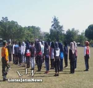 Tampilkan Yang Terbaik, Paskibra Kecamatan Wuryantoro Digembleng Anggota Koramil Dan Polsek