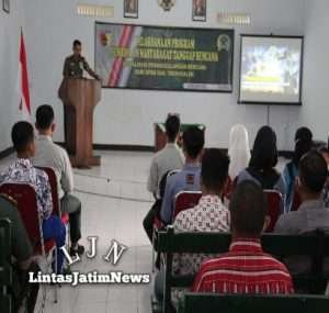 Kodim 0806/Trenggalek Gelar Sosialisasi Tanggap Bencana