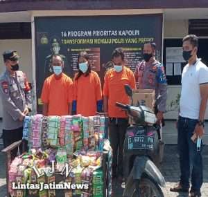 Kurang dari 24 Jam, Polres Gresik Ringkus Komplotan Maling Bobol Warkop