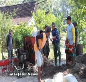 Kompak, Salah Satu Kunci Utama Dalam Pengerjaan Sasaran Fisik TMMD Ke 114 Kodim Ngawi