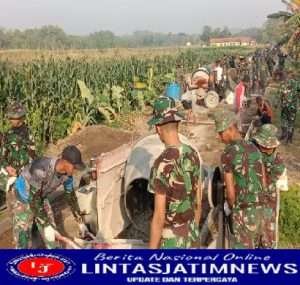 Berkat TMMD Desa Jerukan Tak Ketinggalan Desa Lain