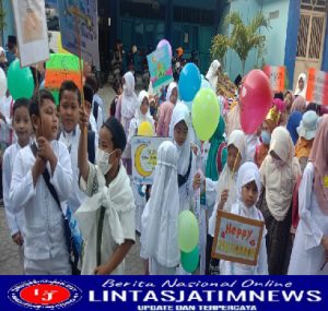 500 Siswa Meriahkan Tahun Baru 1444 H dengan Pawai Taaruf