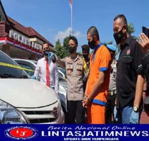Polres Batu Berhasil Amankan Pelaku Penggelapan 6 Mobil Rental