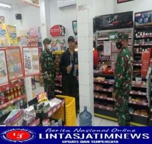 PPKM Level 1, Koramil Karangmalang  Tetap Terapkan Prokes Covid-19