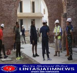 Dandim Ngawi Dampingi Pangdam V/ Brw  Jalan Santai Ke Benteng Vanden Bosh