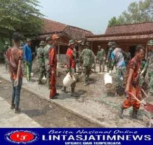 Perhatian Pemuda Pancasila Ikut Sukseskan TMMD Reguler ke 114