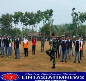 Jelang Upacara Peringatan HUT Kemerdekaan RI Ke-77, Koramil Dan Polsek Ngadirojo Latih Paskibra