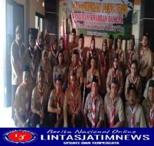 Pengurus Gerakan Pramuka Ranting Waru Resmi Dikukuhkan