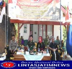 Dandim 0802/Ponorogo Ikuti Acara Penutupan Renovasi Rutilahu Bersama Gubernur Jatim dan Pangdam V/Brawijaya Melalui Vidcon