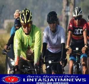 Gowes Bareng Anggota, Danrem 081/DSJ Kolonel Deni Beri Pesan Pentingnya Menjaga Kesehatan