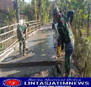 Tak Hanya Ahli di Medan Tempur, Satgas TMMD Juga Ahli Tukang Batu