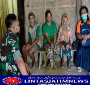 Ciptakan Situasi Kondusif, Babinsa Koramil 0801/02 Rutin Lakukan Silaturahmi Dengan Warga