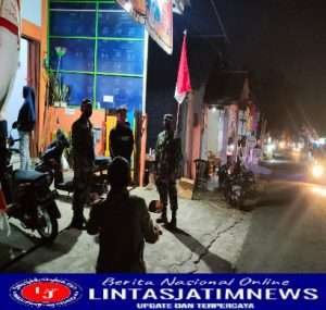 Pelihara Kamtibmas Aman Dan Kondusif, Koramil 21/Bulukerto Rutin Laksanakan Patroli