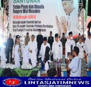 Dandim 0801/Pacitan Bersama Forkopimda Hadiri Peringatan 10 Muharram 1444 H