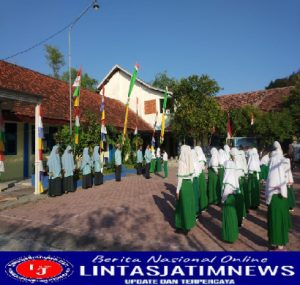 Menanamkan  Kedisiplinan dan Keteladanan Siswa MIM Kendalkemlagi,  Melalui Upacara Apel Pagi