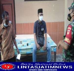 Babinsa Datangi Tokoh Pemuda,Tingkatkan Kerjasama Dan Silaturahmi