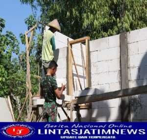 Rehab RTLH Milik Pak Sukadi Sudah memasuki Tahap Pemasangan Herbel