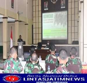 Optimalkan Penyiapan Potensi Nasional, Korem 081/DSJ Gelar Bimnis