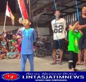 Peringati HUT RI ke 77 Pemuda RW 01 Babat Adakan Lomba