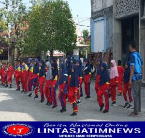 SD Muda Babat, Persiapkan Siswa Mengikuti Lomba Gerak Jalan Tingkat Kecamatan