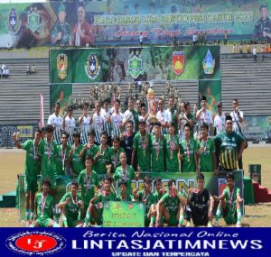 Tim Sepak Bola Ponpes PP Al Ikhsan Surakarta Rem 074/Warastratama Sabet Juara 1 Piala Kasad Liga Santri PSSI 2022 Tingkat Kodam IV/Diponegoro