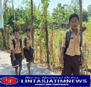 Senyum Manis Muhamad Iqbal Siswa SD Jerukan