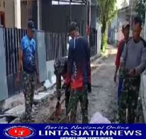 Bangun Kebersamaan TNI Dengan Rakyat Melalui TMMD Sengkunyung II di Wilayah Kodim 0735/Surakarta