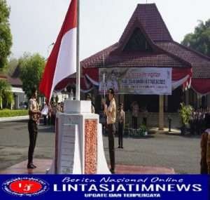 Dandim Ngawi Hadiri Upacara Peringatan Hari Pramuka Ke-61