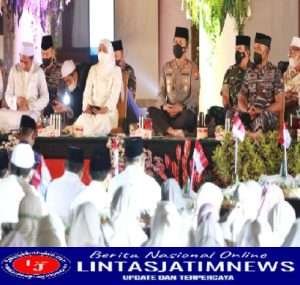 Forkopimda Jatim Gelar Doa Bersama HUT ke-77 Republik Indonesia di Gedung Negara Grahadi Surabaya