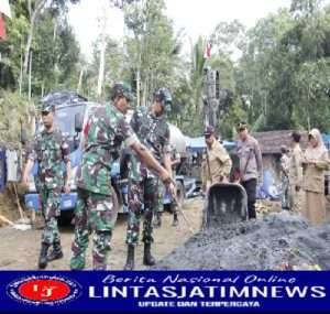 Dandim 0806/Trenggalek Survey Lokasi Pembuatan Sumur Bor di Desa Tanggaran