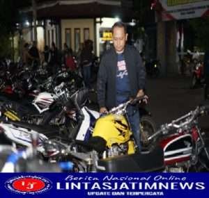 Polres Ponorogo Amankan Ratusan Motor yang Diduga Untuk Adu Balap Liar