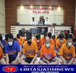 Polda Jatim Bongkar Judi Online Beromset Jutaan Rupiah